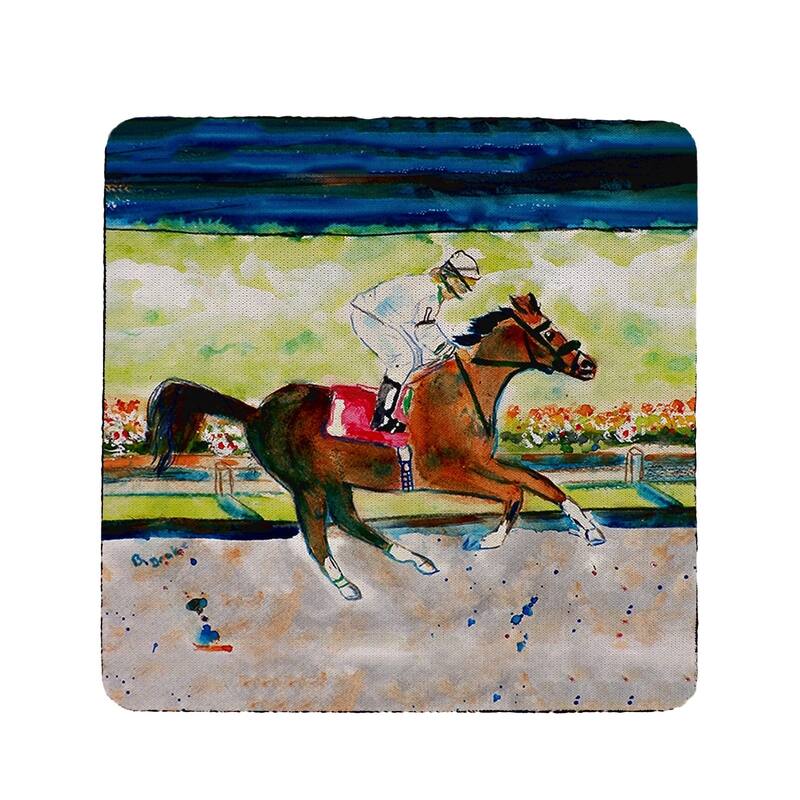 Racing Horse Coaster Set of 4