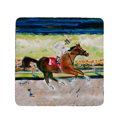Racing Horse Coaster Set of 4
