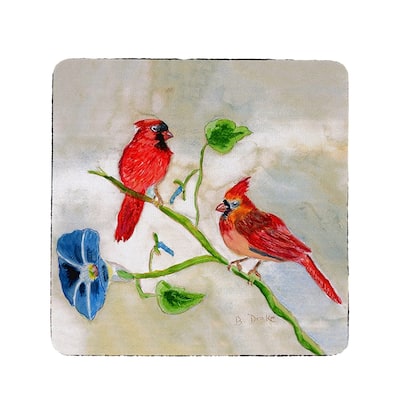 Betsy's Cardinals Coaster Set of 4