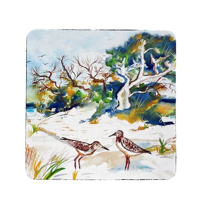 Trees & Beach Coaster Set of 4