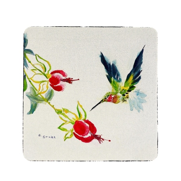 Set of (4) Hummingbird Coasters