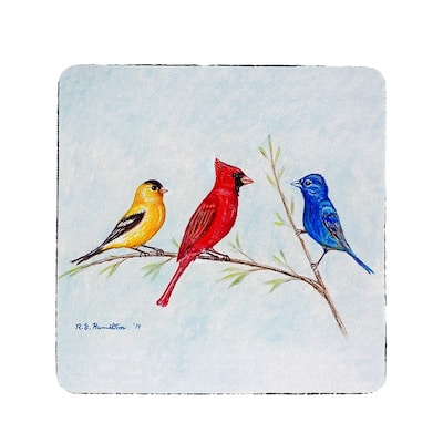 Three Birds Coaster Set of 4