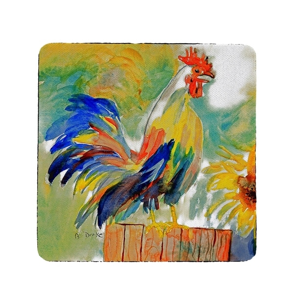 Betsy s Rooster Coaster Set of 4 Bed Bath Beyond 30375042