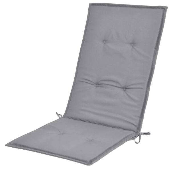 Shop Garden Chair Cushions 2 Pcs Gray 47 2 X19 7 X1 18 Free