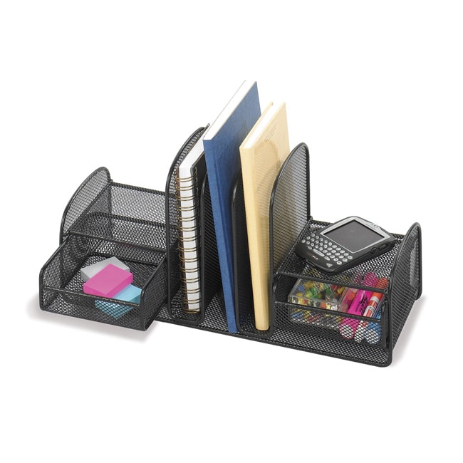 Safco Onyx Mesh Multipurpose Desk Organizer