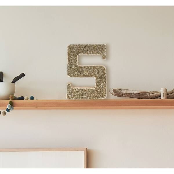 Shop Silver Orchid Bray Handmade Beaded Decorative Letter