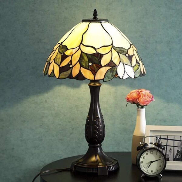 victorian rose table lamp