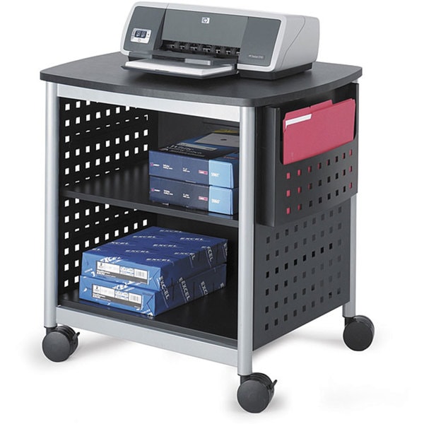 Safco Scoot Desk Mobile Printer Stand - Overstock - 3037588