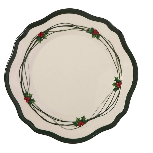 christmas melamine dinnerware