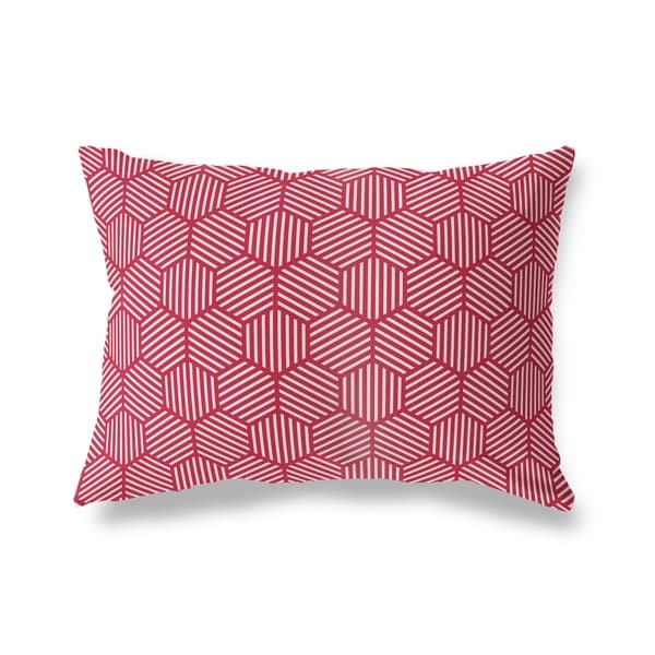ATHENA RED Lumbar Pillow By Kavka Designs
