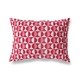 MOD SQUAD RED PINK Lumbar Pillow By Kavka Designs - Bed Bath & Beyond ...