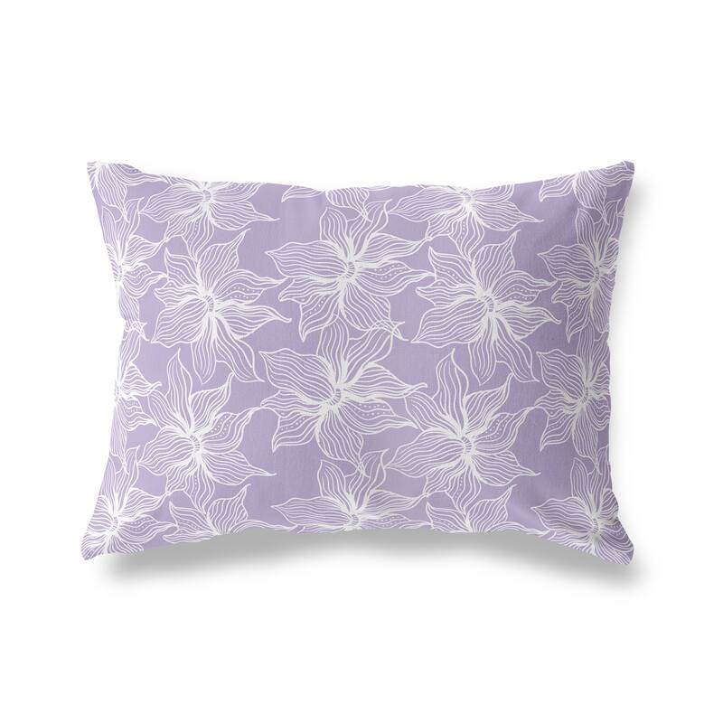 POSEIDON PURPLE Lumbar Pillow By Kavka Designs Bed Bath & Beyond