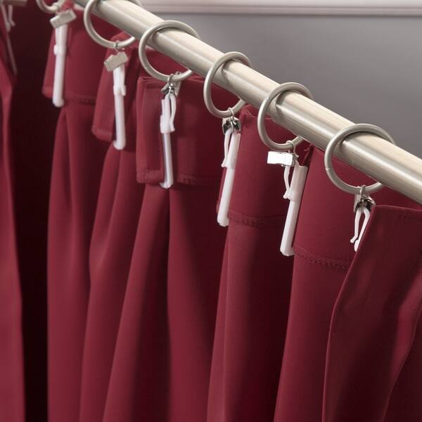 Shop Aurora Home Pleated 84 Inch Blackout Curtain Pair 42 X 84