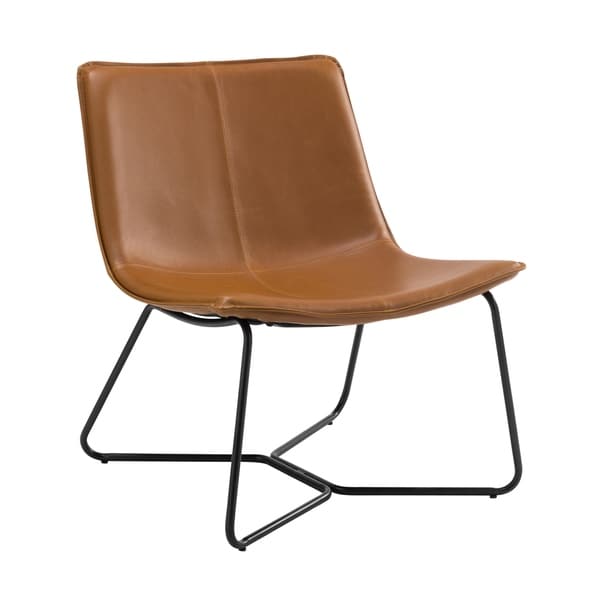 Slope leather dining online chair