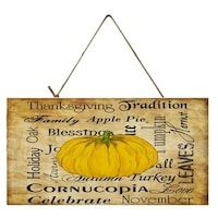 Thanksgiving Tradition Handmade Wood Sign 10