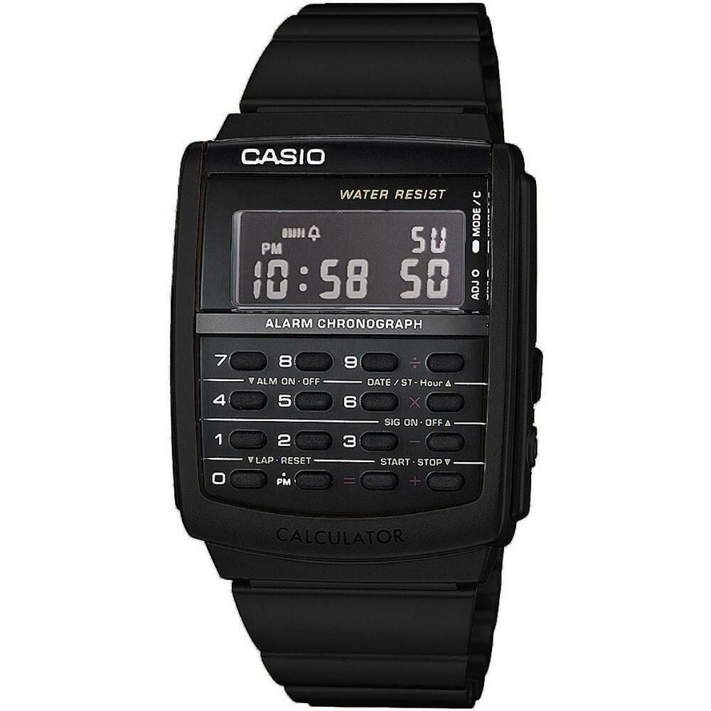 casio vintage gold and black