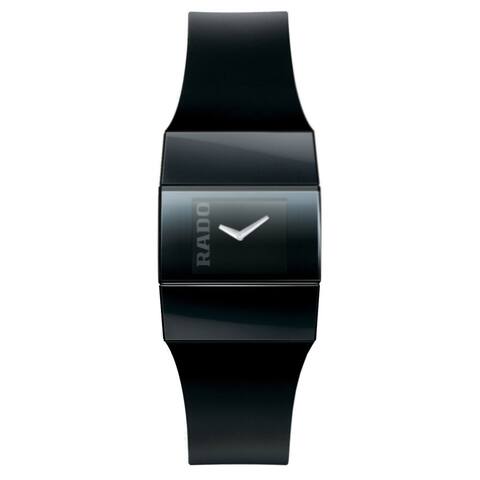 Rado Men's 'V10K' Black Rubber Watch