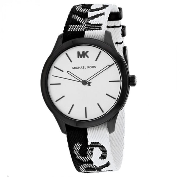 michael kors runway two tone smartwatch