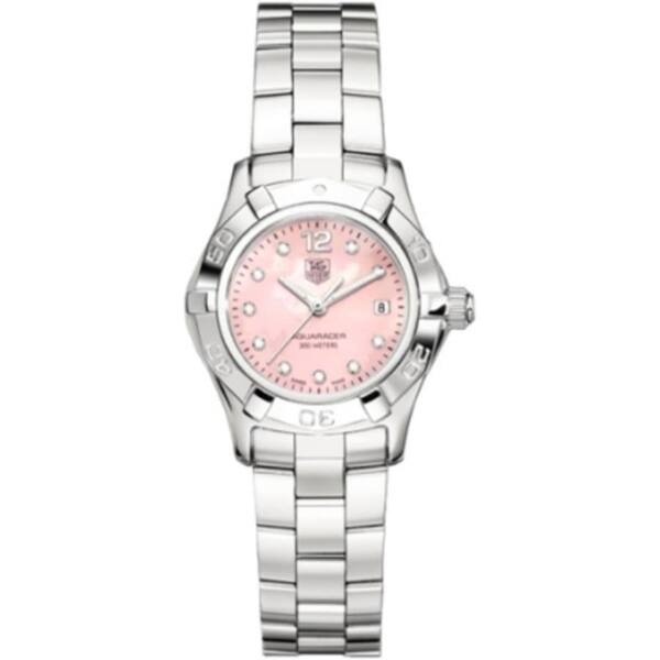 Shop Tag Heuer Women S Waf141a Ba0824 Aquaracer Stainless Steel Watch Free Shipping Today Overstock 30380384