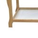 preview thumbnail 4 of 3, Wooden Changing Table with 1 Drawer and 2 Bottom Shelves,Natural Brown