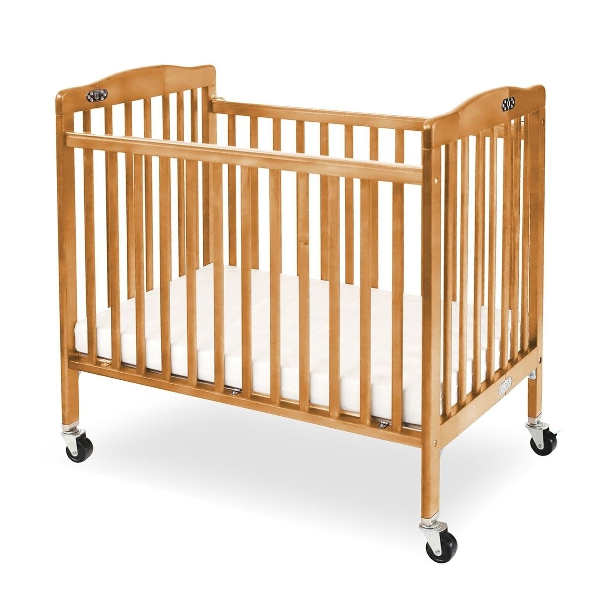 foldable wooden crib