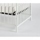 preview thumbnail 4 of 3, Metal 3 in 1 Full Size Twin Arched Crib with Grid Details, White