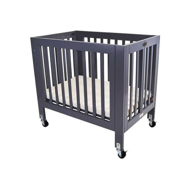 Shop Slatted Wooden Crib with Folding 