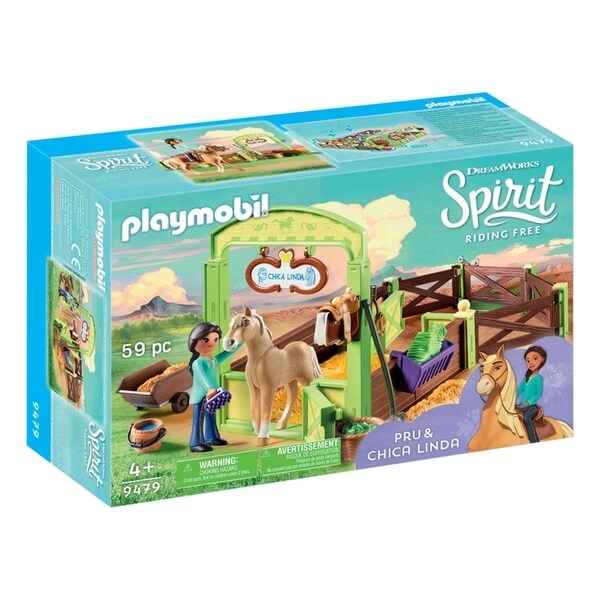 playmobil spirit wagon