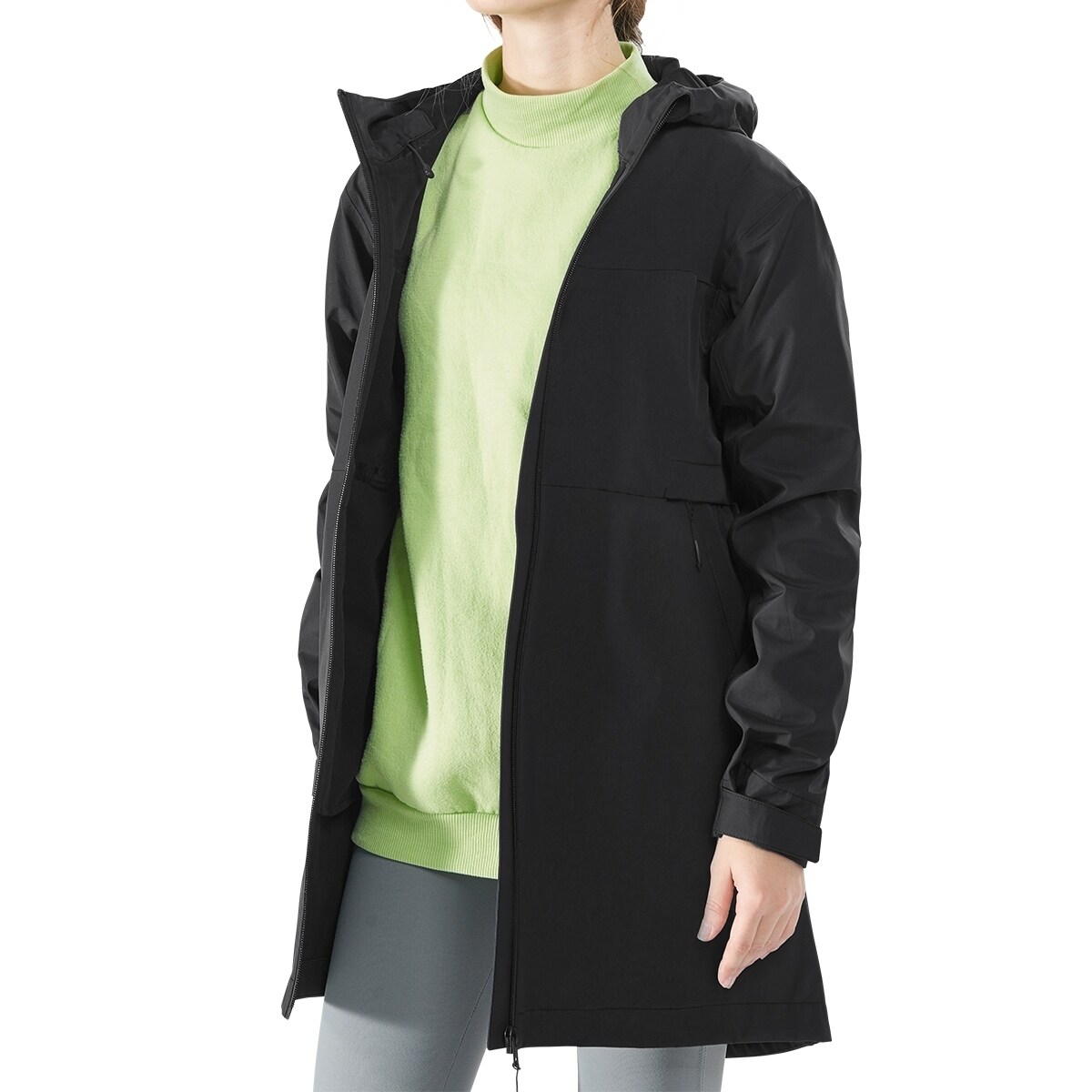 trench rain jacket