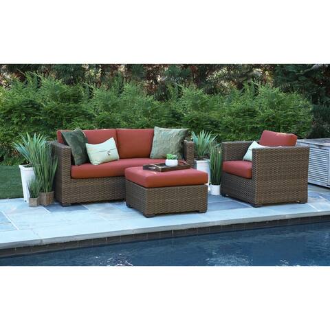 Redbay 3 Deep Seating Set with Sunbrella Fabric