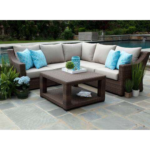 Monteray 4pc Sectional with Sunbrella Fabric