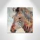 preview thumbnail 2 of 22, Paint Splash Zebra 24 x 24