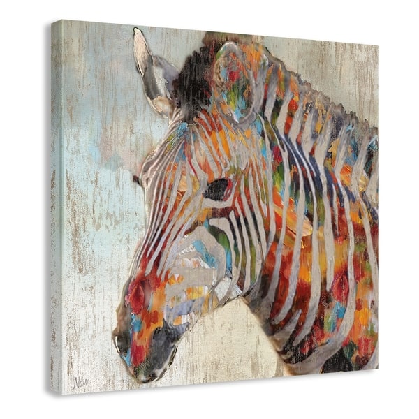 slide 2 of 24, Paint Splash Zebra