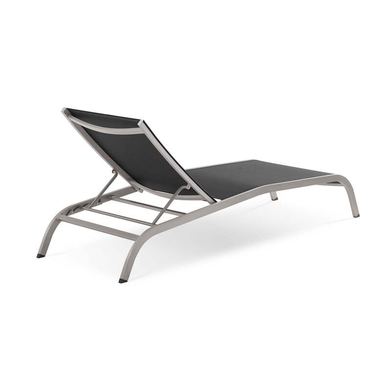 Havenside Home Wendu Outdoor Patio Mesh Chaise Lounge (Set of 2)