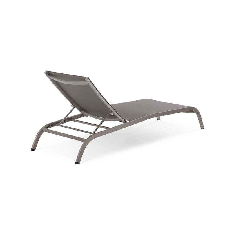 Havenside Home Wendu Outdoor Patio Mesh Chaise Lounge (Set of 2)