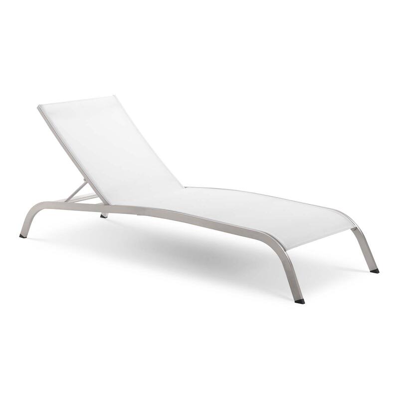 Havenside Home Wendu Outdoor Patio Mesh Chaise Lounge (Set of 2)