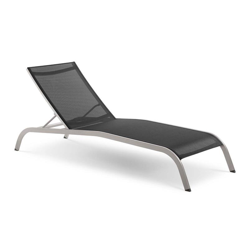 Havenside Home Wendu Outdoor Patio Mesh Chaise Lounge (Set of 2)