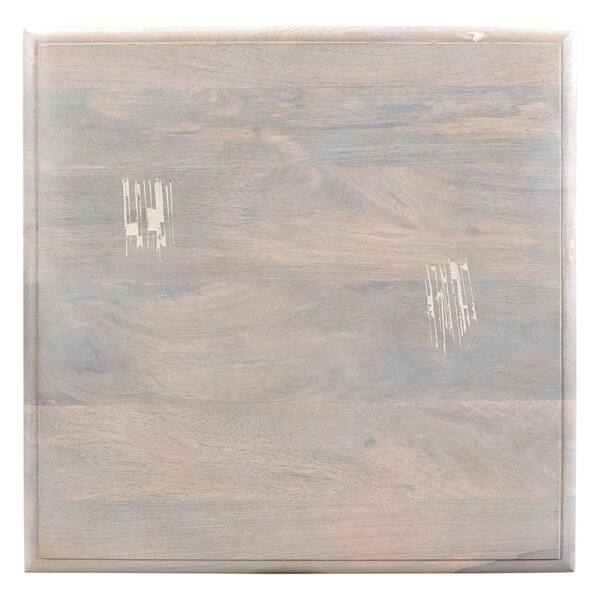 Maliyah Collection End Table (OffWhite) 24'' H x 24'' W x 24'' D