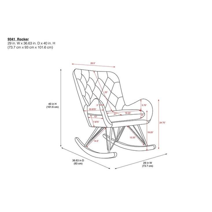 Avenue Greene Pierce Rocker Chair