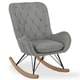 preview thumbnail 26 of 25, Avenue Greene Pierce Rocker Chair Grey