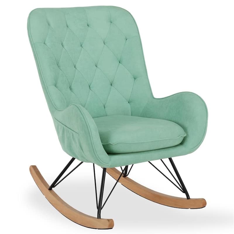 Avenue Greene Pierce Rocker Chair - Teal