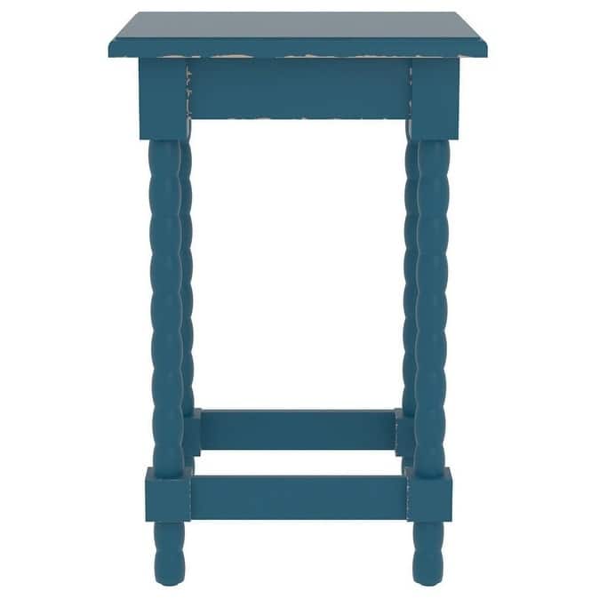 Christopher Accent End Table, 22 1/4" Tall, Gray - Blue