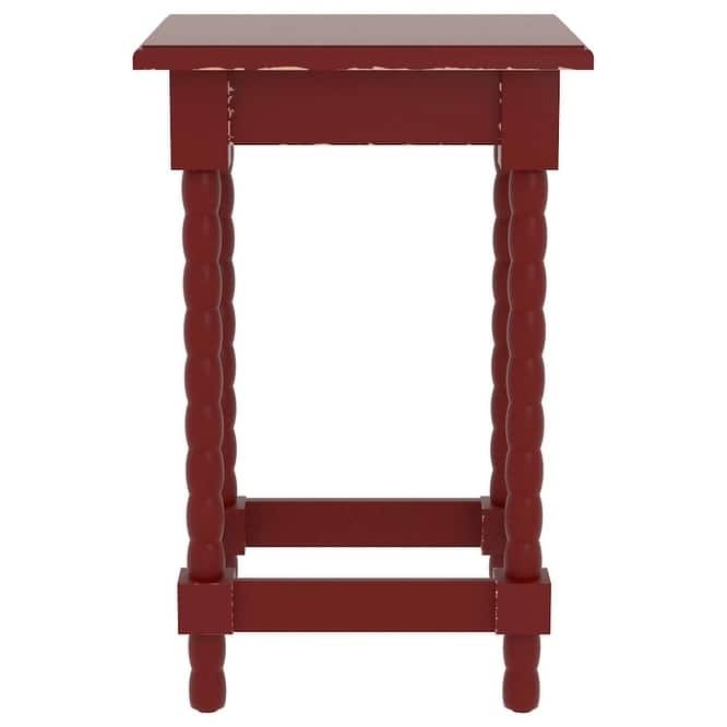 Christopher Accent End Table, 22 1/4" Tall, Gray - Red