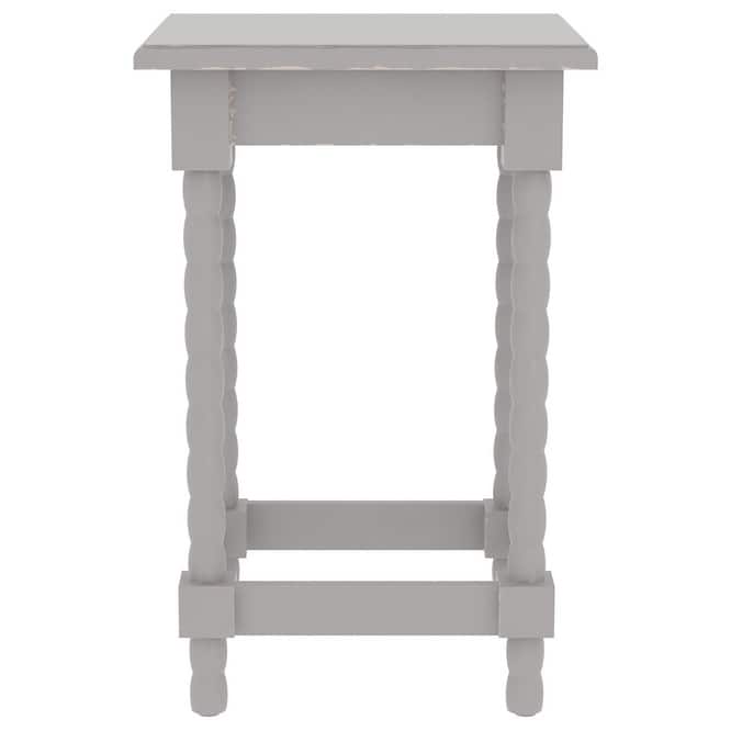 Christopher Accent End Table, 22 1/4" Tall, Gray
