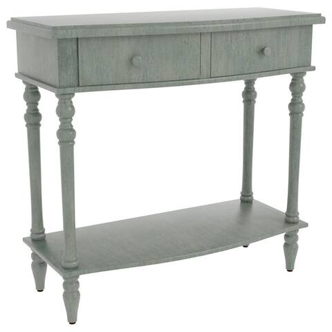 Copper Grove Princesse 30.25-inch 2-drawer White Wood End Table