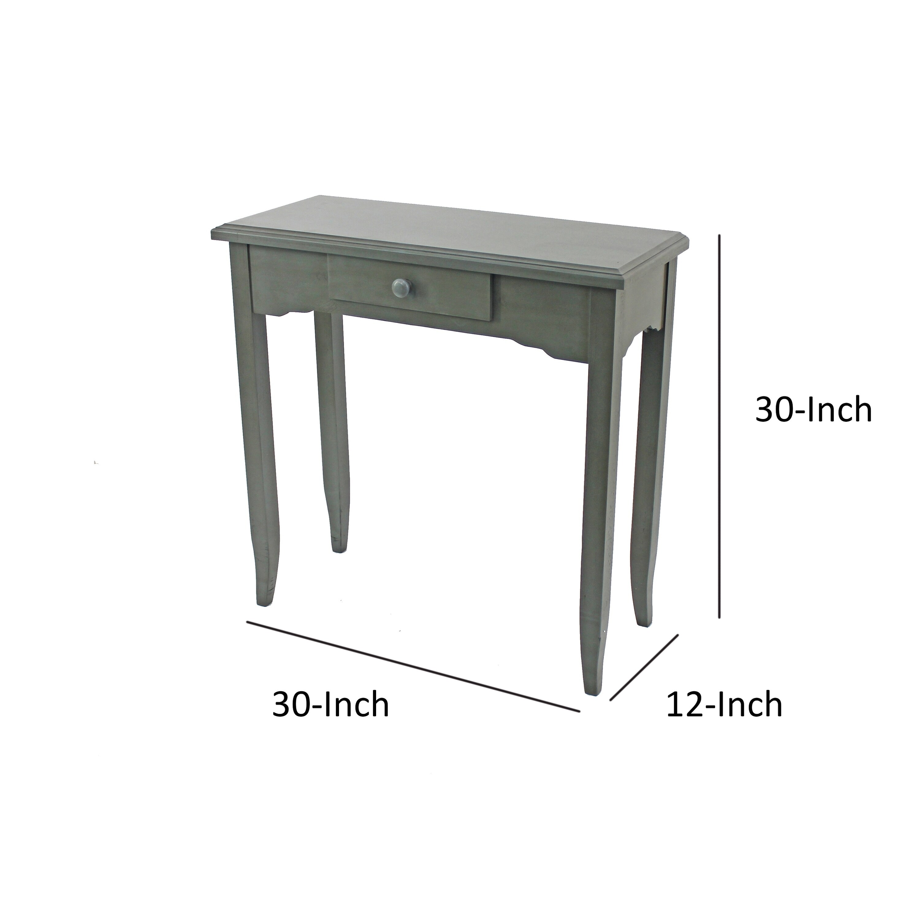 12 inch console table