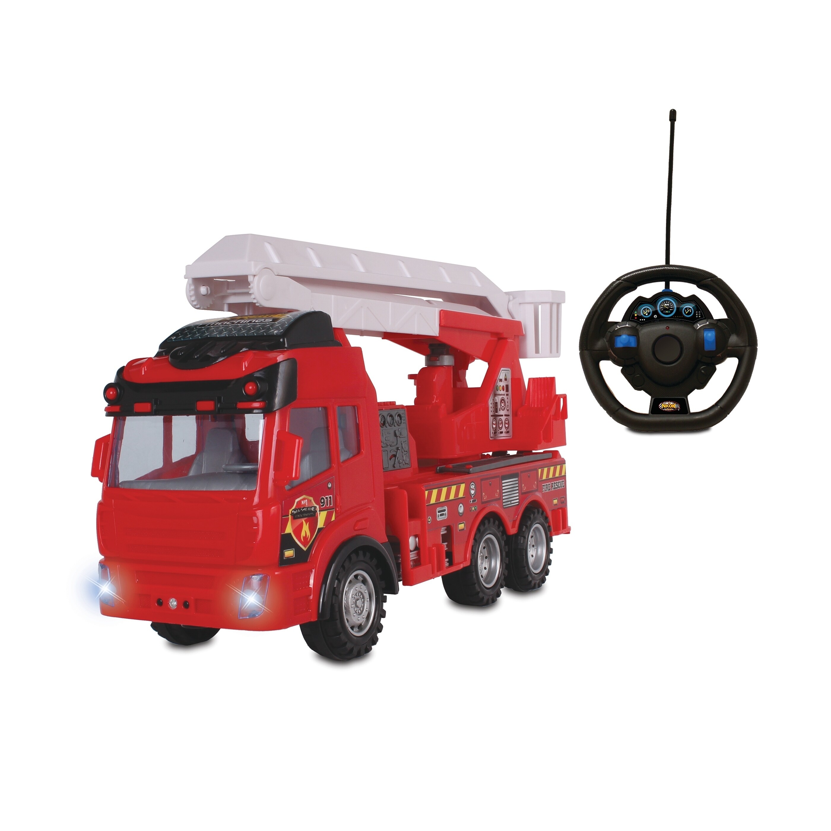 rc model fire rescue truck