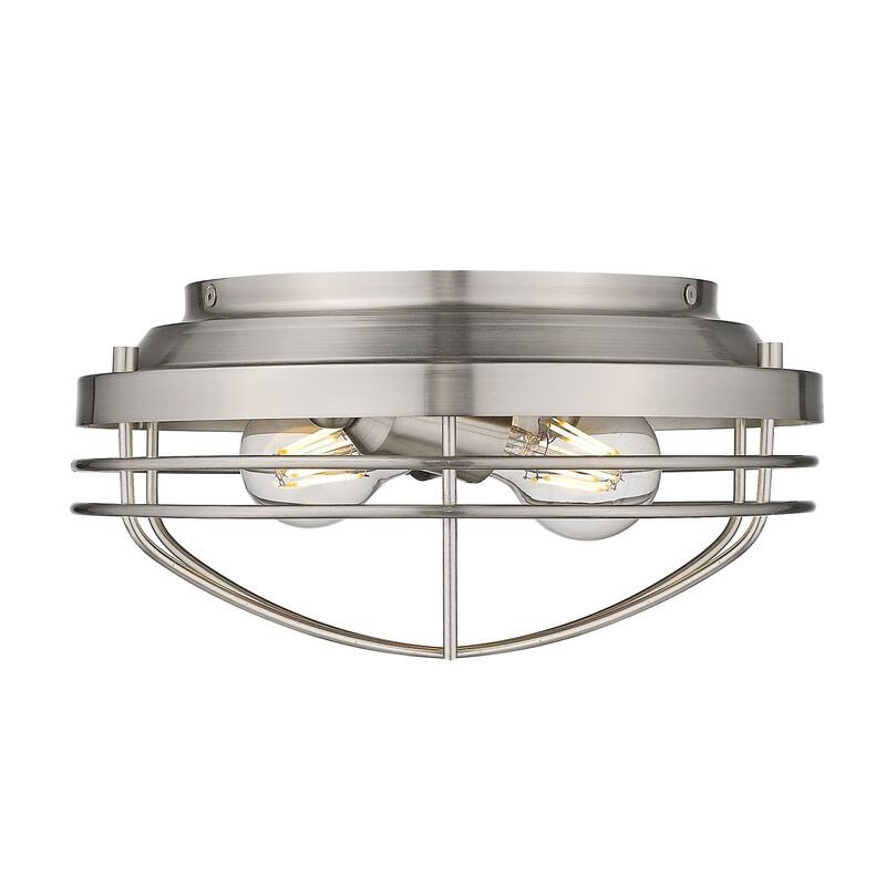 Seaport Flush Mount - 12 Dia x 6 H - 12 Dia x 6 H