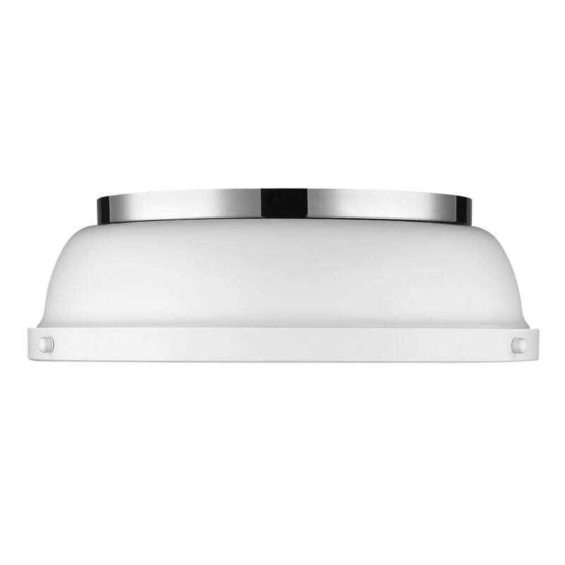 Duncan Flush Mount - 14 Dia x 4.25 H - 14 Dia x 4.25 H