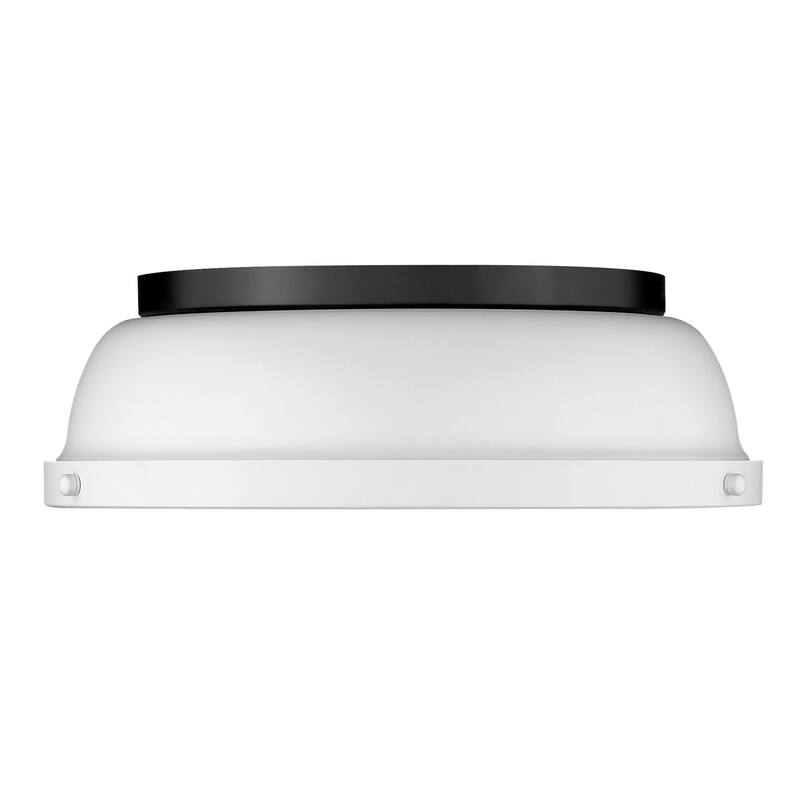 Duncan Flush Mount - 14 Dia x 4.25 H - 14 Dia x 4.25 H